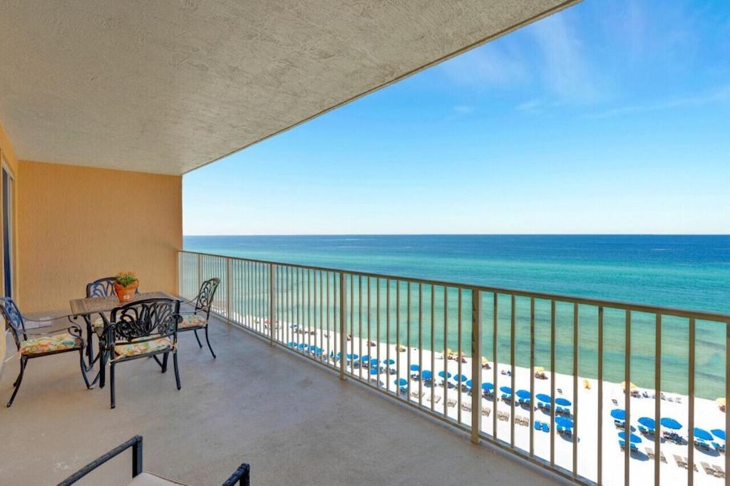 Treasure Island 707 - Gulf Front, Sunset Views, Heated Resort Pool & Hot Tub! Panama City Beach Eksteriør bilde